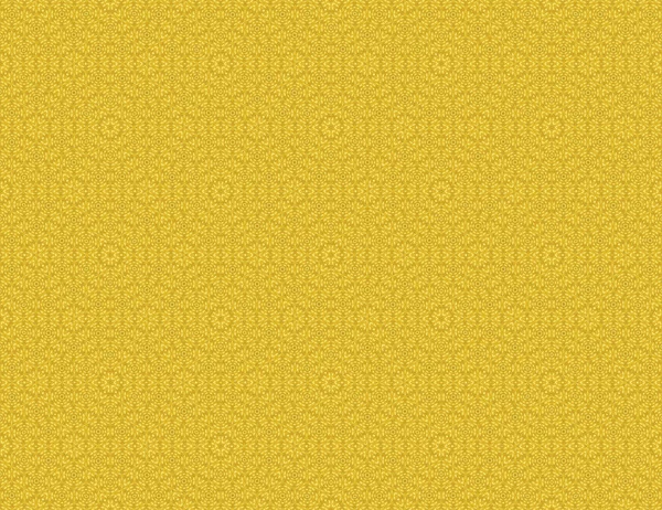 Seamless Abstract Raster Pattern Motif Yellow Flower — Stock Photo, Image