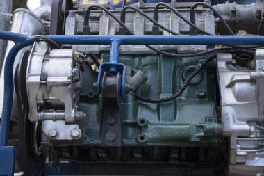 Yeni modern Tarımsal traktör veya kombine veya hasat motoru sisteminin elemanı