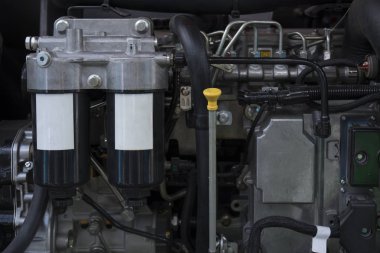 Yeni modern Tarımsal traktör veya kombine veya hasat motoru sisteminin elemanı