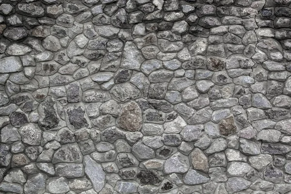 Textura da antiga parede de pedra do castelo. Fundo cinza para espaço de cópia — Fotografia de Stock