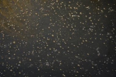 Kirli film ve su kabarcıkları