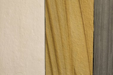 Mağazada sergilenen malzeme taşı üreticisi örnekleri