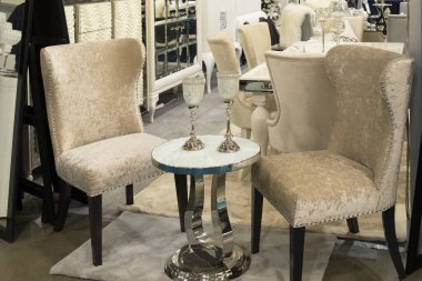 Kyiv Ukrayna 18 Ekim 2019: Modern ev dekorasyonu mağazası