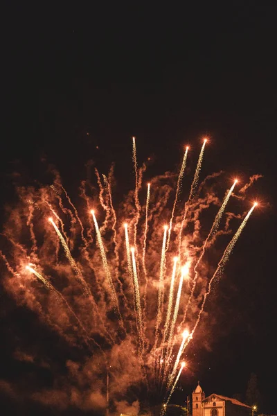 Silvester Nacht Feiern Ereignis Des Ortes — Stockfoto