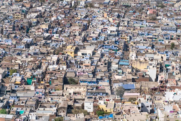 A vista sobre a cidade de Chittorgarh — Fotografia de Stock