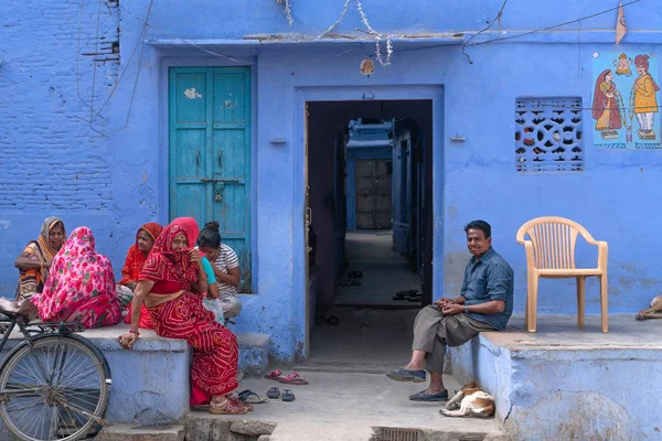 Sadri / India-12.07.2019: Le belle strade di Sadri — Foto Stock