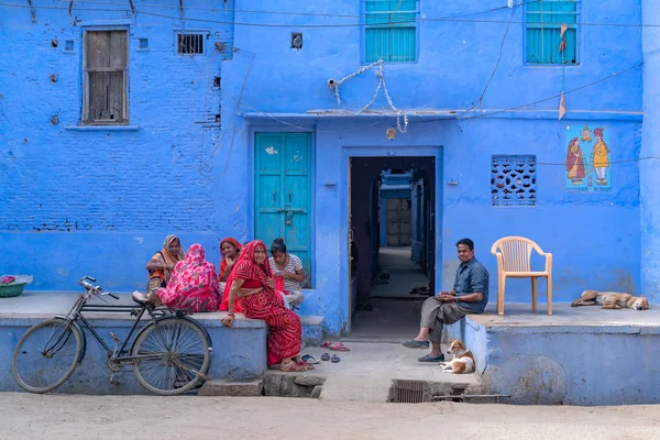 Sadri / Índia-12.07.2019: As belas ruas de Sadri — Fotografia de Stock