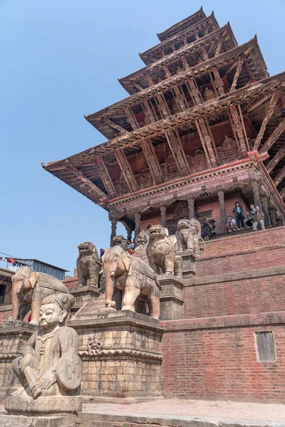 Nepal Bhaktapur Durbar Square — Stock Photo, Image