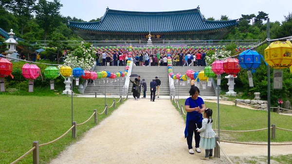 Ulsan Coreia Sul Maio 2018 Templo Budista Coreia Sul — Fotografia de Stock