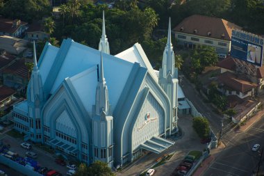 Cebu, Philippines - November 9, 2016: Cebu and catholic church clipart