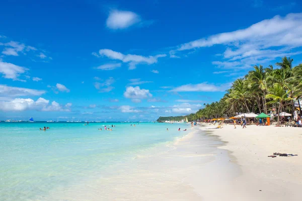 Yapak Filipinas Noviembre 2016 Vista Playa Boracay —  Fotos de Stock