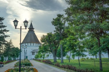 Astrakhan kremlin görünümü