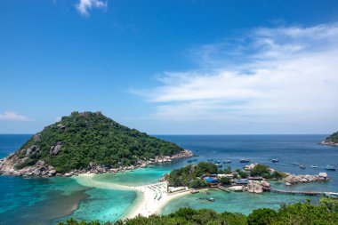 Nang Yuan adasından görünüm.