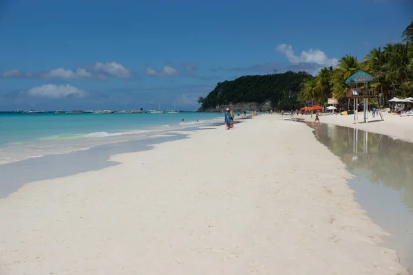 Yapak Filipinler Kasım 2016 Boracay Plajı Manzarası — Stok fotoğraf
