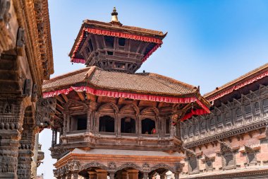 Bhaktapur Durbar Square In Nepal clipart