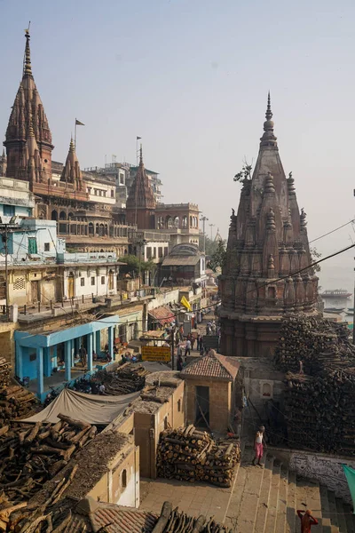 Varanasi Indie Listopadu 2018 Svaté Město Varanasi — Stock fotografie