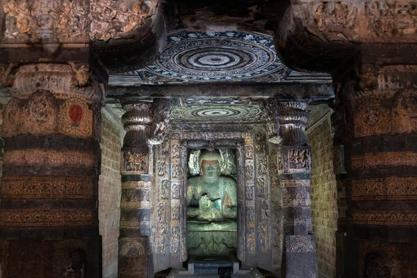 Aurangabad India February 2019 View Old Hindu Cave Temple India — Stock Photo, Image
