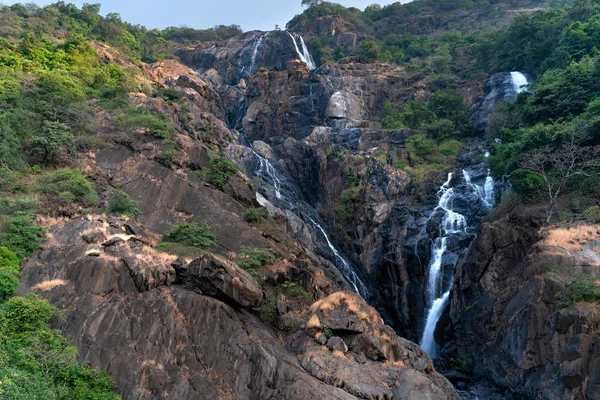 Dudhsagar Falls Goa Índia — Fotografia de Stock