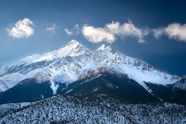 View Khutsab Terenga Ghumba Annapurna Trail Track Nepal — Stock Photo, Image