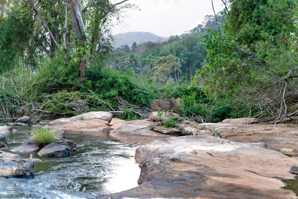 Vista Athirappilly Cachoeiras Índia — Fotografia de Stock