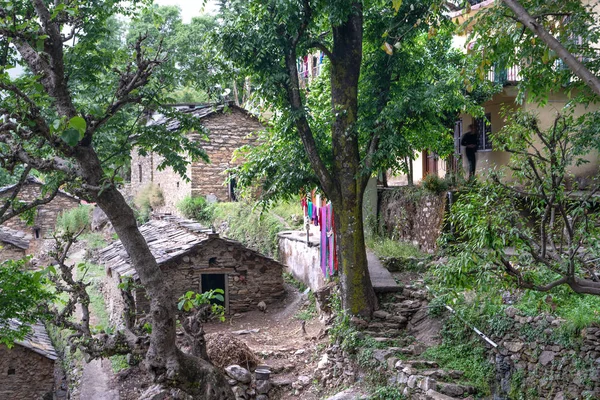 Tosh India Noviembre 2018 Casas Tradicionales Himachal Tosh —  Fotos de Stock