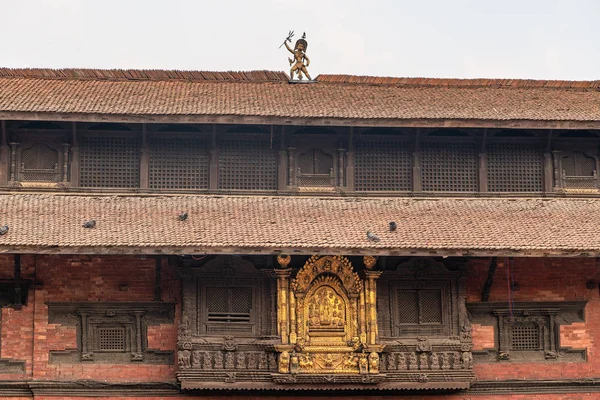 View Patan Durbar Square — Stock Photo, Image