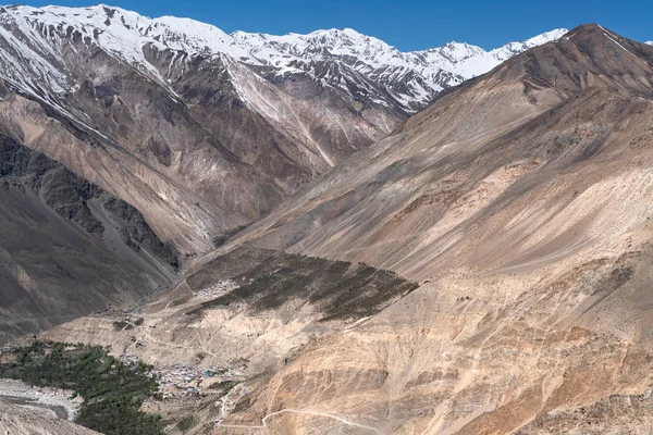 Vista Montaña Carretera Valle Spiti India — Foto de Stock