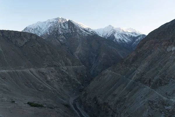 Vista Montaña Carretera Valle Spiti India — Foto de Stock