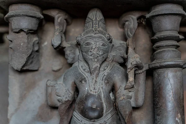 Statues View Khajuraho Temple India — Stock Photo, Image