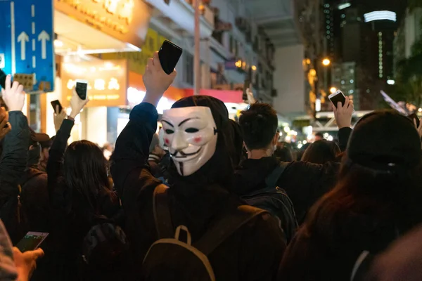 Manifestação Popular Pela Defesa Das Suas Liberdades Direitos — Fotografia de Stock