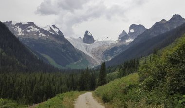 Road to the Bugaboos  clipart