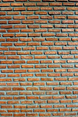 Kahverengi tuğla duvar dokusu arkaplanı