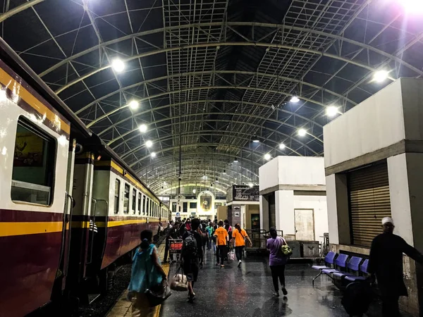 Hua Lamphong, σιδηροδρομικός σταθμός Μπανγκόκ — Φωτογραφία Αρχείου