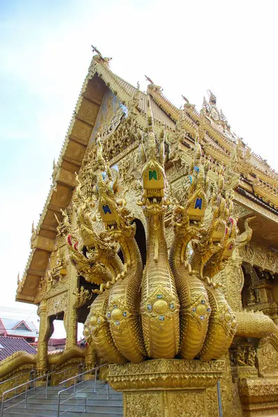 Wat si panton tempel, nan, thailand — Stockfoto