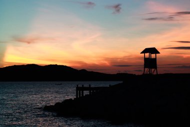  Sabah gündoğumu Işıklar Twilight zaman.