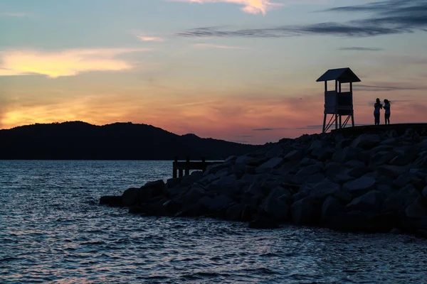  Sabah gündoğumu Işıklar Twilight zaman.