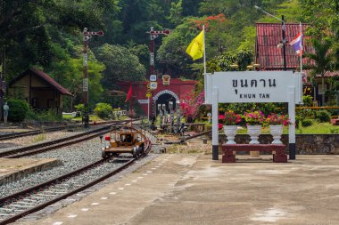 Kuhn Tan Tüneli olarak da bilinen yer Khun Tan Demiryolu Sta