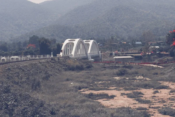 Tha Chomphu Bridge. — Stock Photo, Image