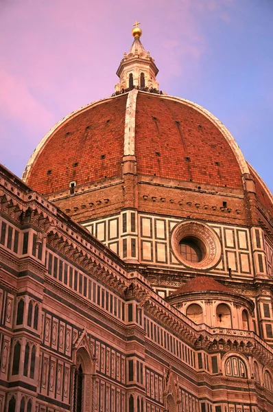 Mirando Hacia Cúpula Catedral Florencia Italia Imagen De Stock