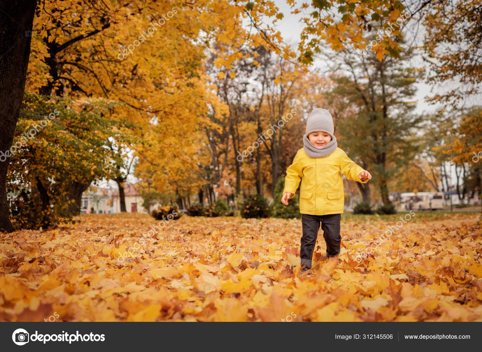 boy in yellow coat from it