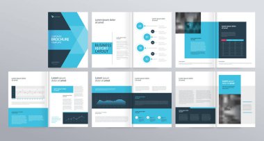 Tasarım düzeni şablonu şirket profili, faaliyet raporu, broşürler, el ilanları, sunum, broşür, dergi, kitap için. ve vektör için a4 boyutunda düzenlenebilir.