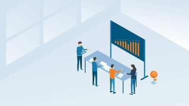 iş takım toplantısı çalışma ve yatırım planlama kavramı finans