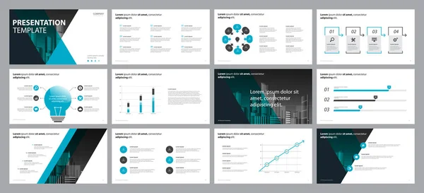 business presentation backgrounds design template, with infographic timeline elements design concept