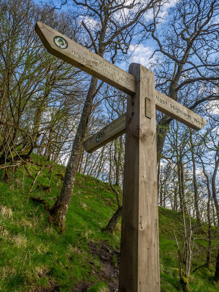 The West Highland Way stretches 96 miles (154 Km) from Milngavie to Fort William, taking in a wide variety of scenery. The route is popular and well sign posted with route markers