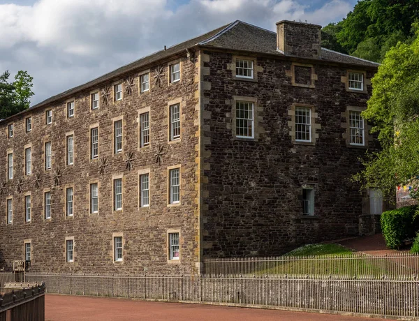 Nieuwe Lanark World Heritage Site Een Unieke 18De Eeuwse Molen — Stockfoto