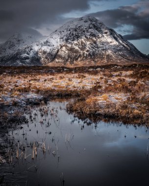 Buachaille Etive Beag, Glencoe ve Rannoch Moor İskoç dağlık kenarını Glen Etive arasında yer alan bir dağ değil.