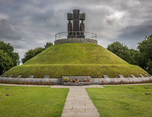 Cambe Ist Ein Deutscher Kriegsgräberfriedhof Der Nähe Von Bayeux Frankreich — Stockfoto