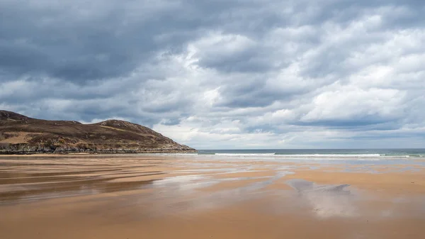 Torrisdale Bay e praia de areia — Fotografia de Stock