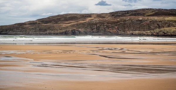 Torrisdale Bay y la playa de surf — Foto de Stock