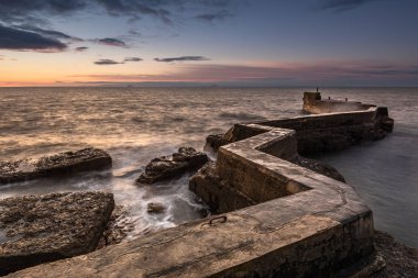 Fife Yılında St Monans de Bloklar